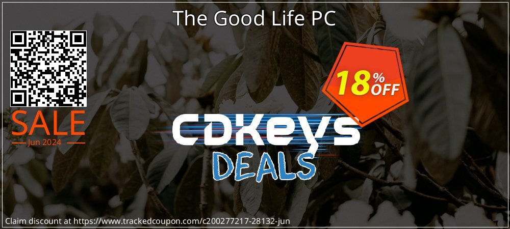 The Good Life PC coupon on World Bicycle Day discount