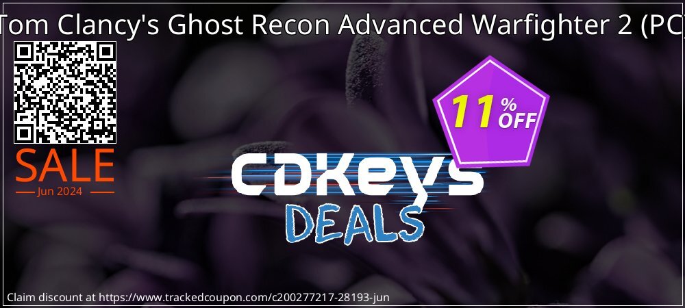 Tom Clancy's Ghost Recon Advanced Warfighter 2 - PC  coupon on World Chocolate Day offer