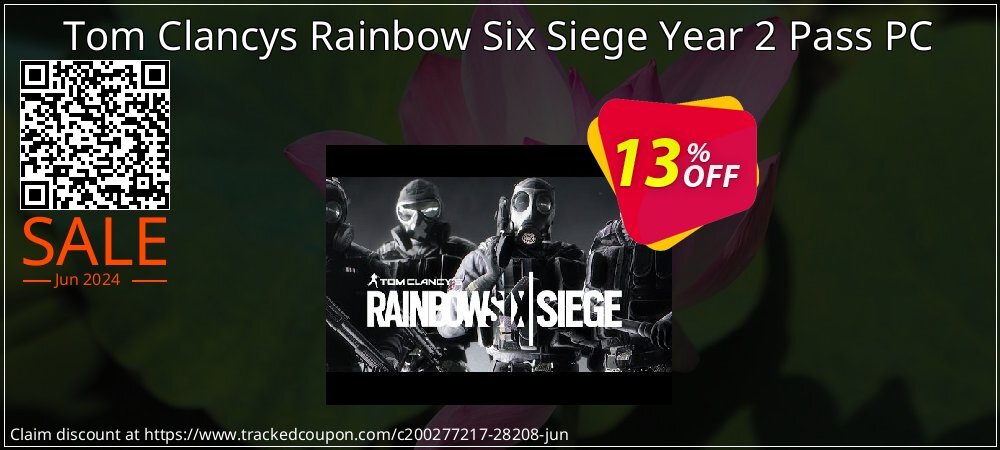 Tom Clancys Rainbow Six Siege Year 2 Pass PC coupon on World Milk Day discounts