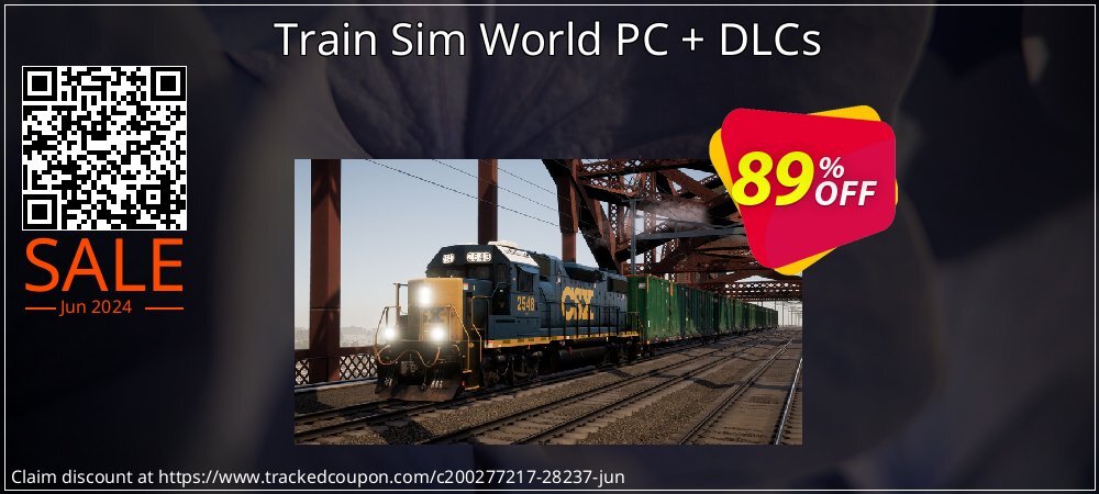 Train Sim World PC + DLCs coupon on Social Media Day sales