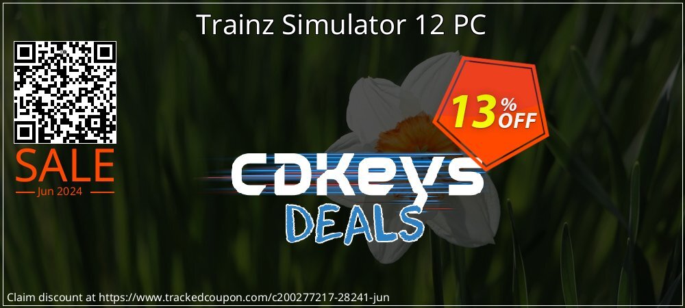 Trainz Simulator 12 PC coupon on Hug Holiday offering discount