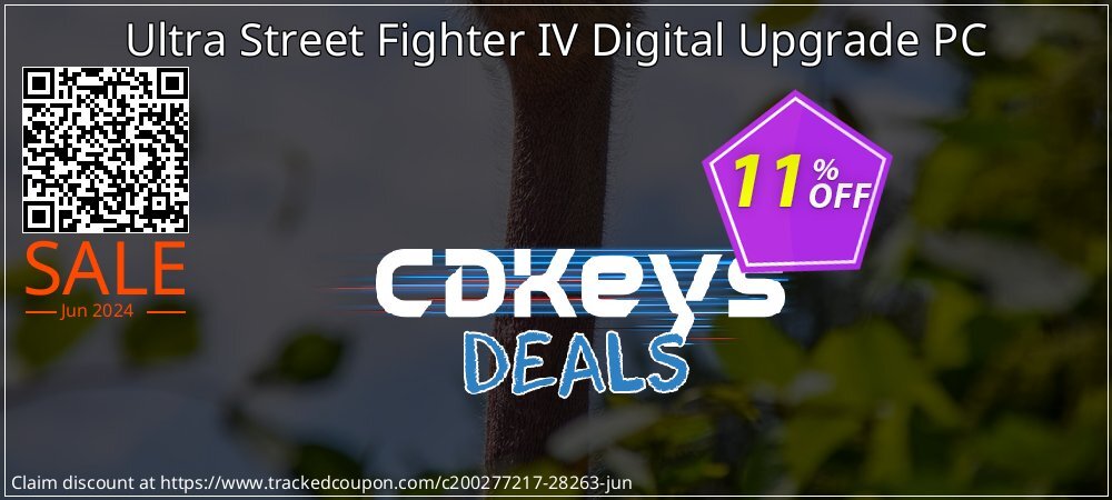 Ultra Street Fighter IV Digital Upgrade PC coupon on World Population Day sales