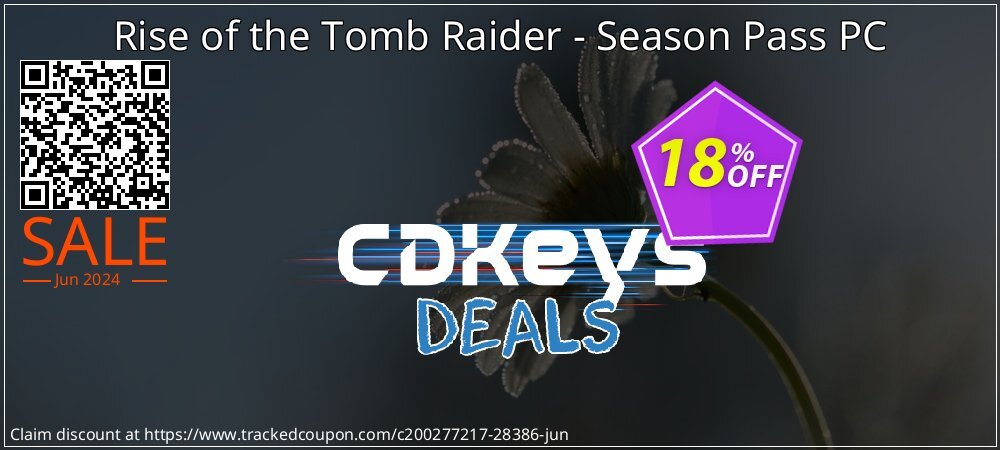 Rise of the Tomb Raider - Season Pass PC coupon on Summer offering sales