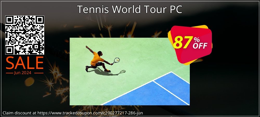 Tennis World Tour PC coupon on World Oceans Day discount