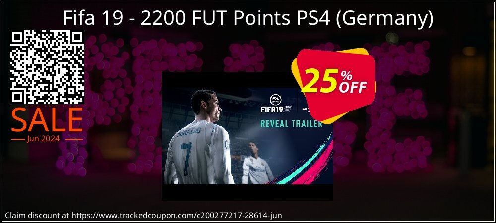 Fifa 19 - 2200 FUT Points PS4 - Germany  coupon on World Population Day sales