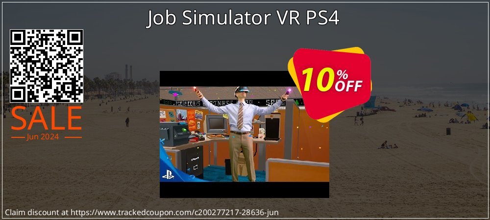 Job Simulator VR PS4 coupon on World Bicycle Day discount