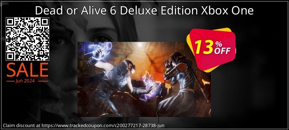 Dead or Alive 6 Deluxe Edition Xbox One coupon on Father's Day super sale