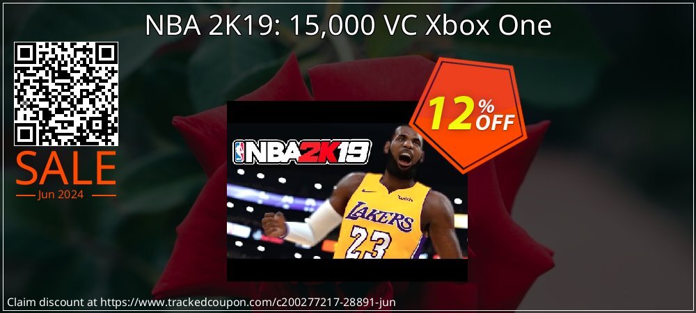 NBA 2K19: 15,000 VC Xbox One coupon on Parents' Day discounts