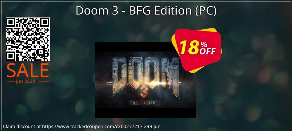 Doom 3 - BFG Edition - PC  coupon on World Oceans Day discounts