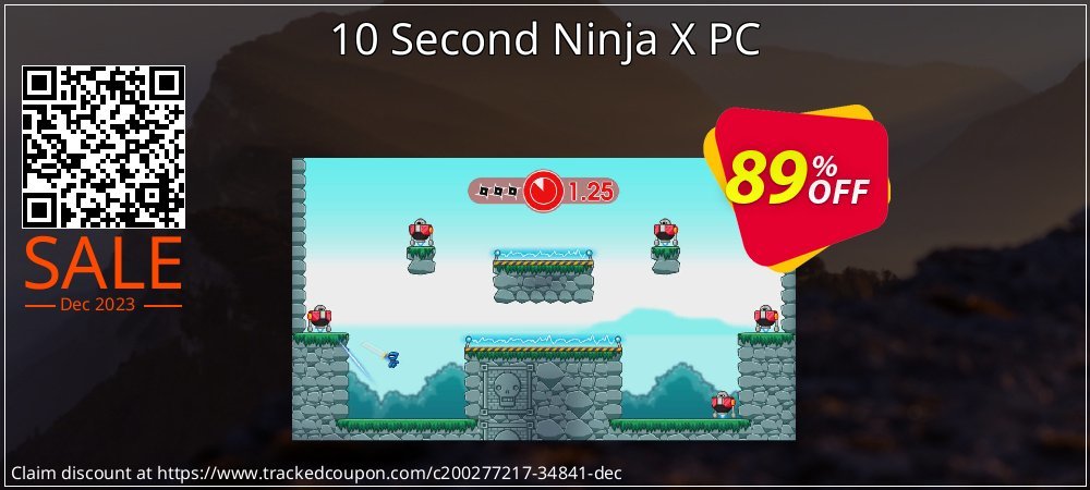 10 Second Ninja X PC coupon on World Population Day promotions