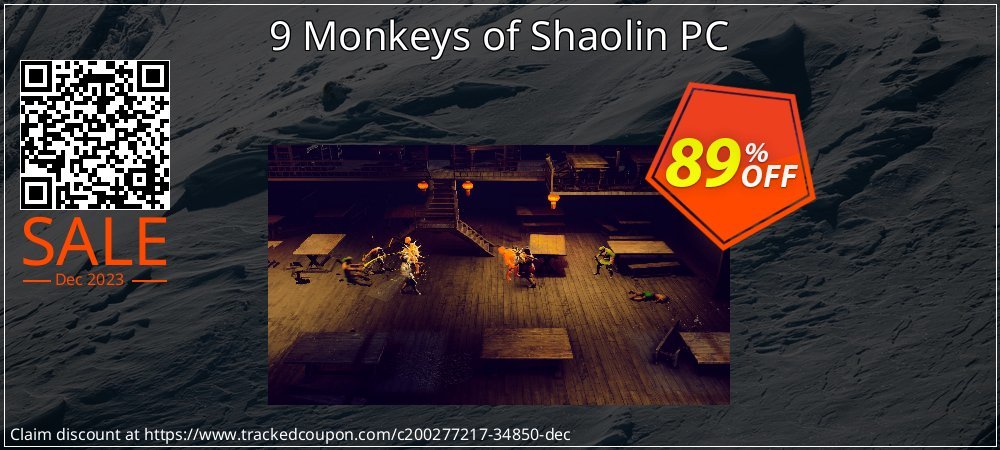 9 Monkeys of Shaolin PC coupon on National French Fry Day promotions