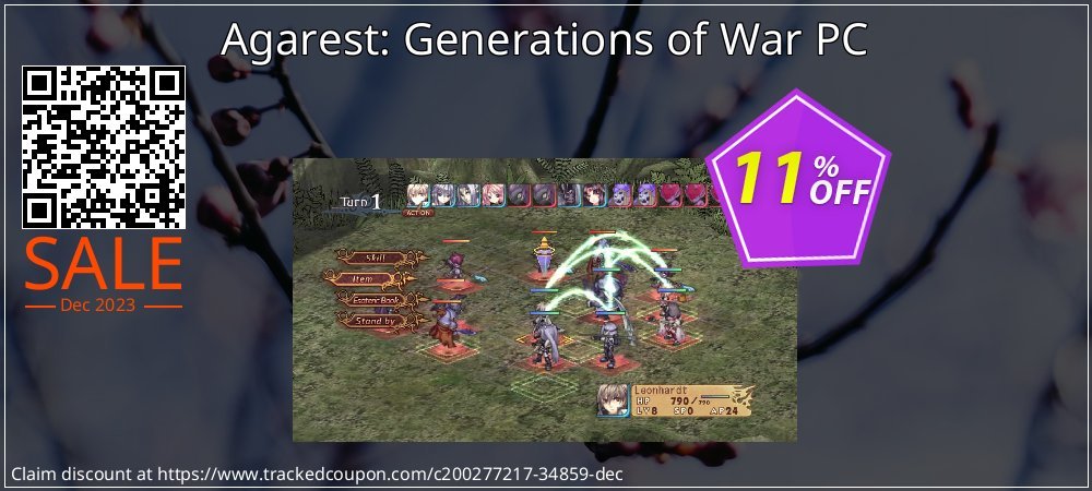 Agarest: Generations of War PC coupon on Summer promotions