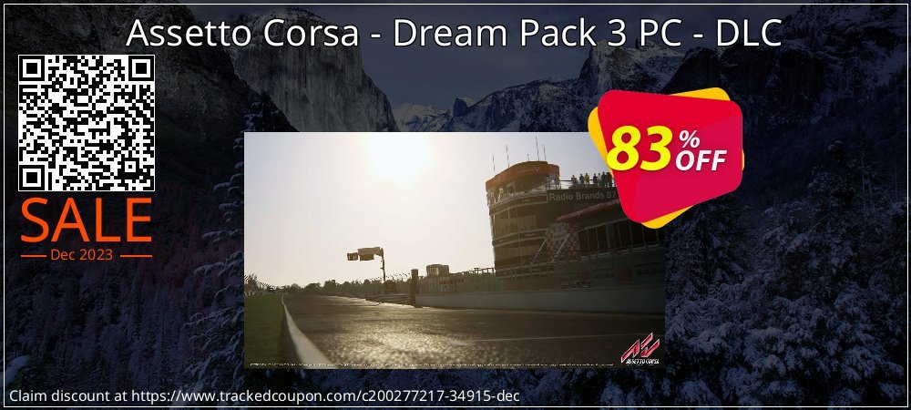 Assetto Corsa - Dream Pack 3 PC - DLC coupon on World Bicycle Day sales