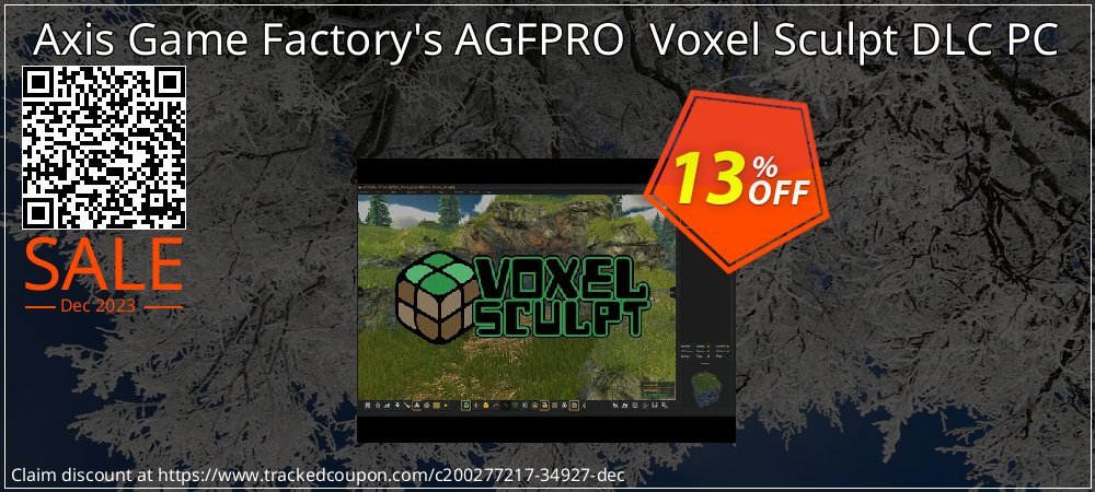 Axis Game Factory's AGFPRO  Voxel Sculpt DLC PC coupon on National Cheese Day discount
