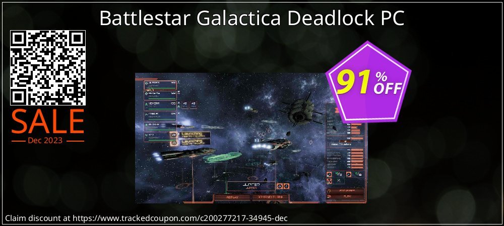 Battlestar Galactica Deadlock PC coupon on Social Media Day discount
