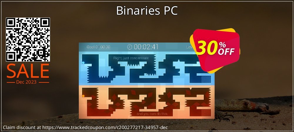 Binaries PC coupon on World Bicycle Day super sale
