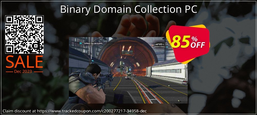Binary Domain Collection PC coupon on Social Media Day discounts