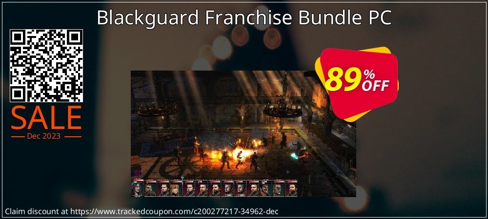 Blackguard Franchise Bundle PC coupon on Hug Holiday offer