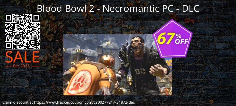 Blood Bowl 2 - Necromantic PC - DLC coupon on World Oceans Day discount
