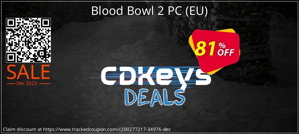 Blood Bowl 2 PC - EU  coupon on Summer promotions