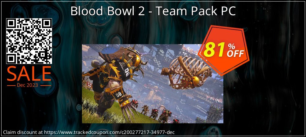 Blood Bowl 2 - Team Pack PC coupon on National Bikini Day sales