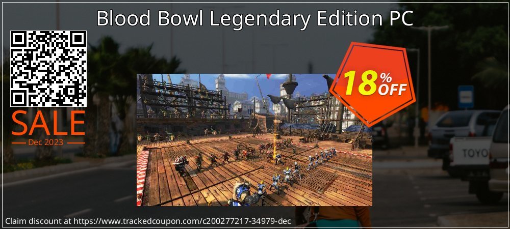Blood Bowl Legendary Edition PC coupon on World Chocolate Day offer