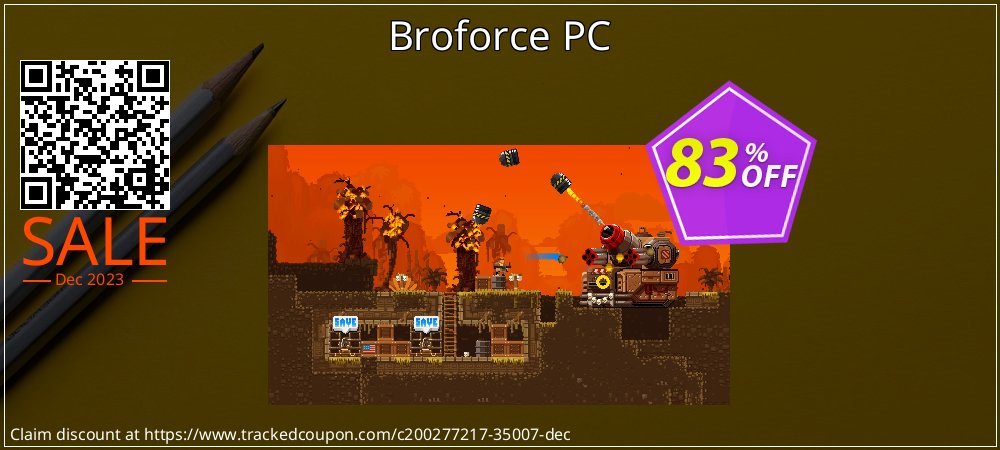 Broforce PC coupon on World Milk Day offer