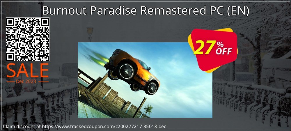 Burnout Paradise Remastered PC - EN  coupon on World Day of Music promotions