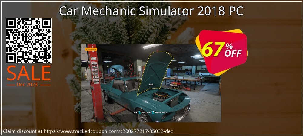 Car Mechanic Simulator 2018 PC coupon on National French Fry Day deals