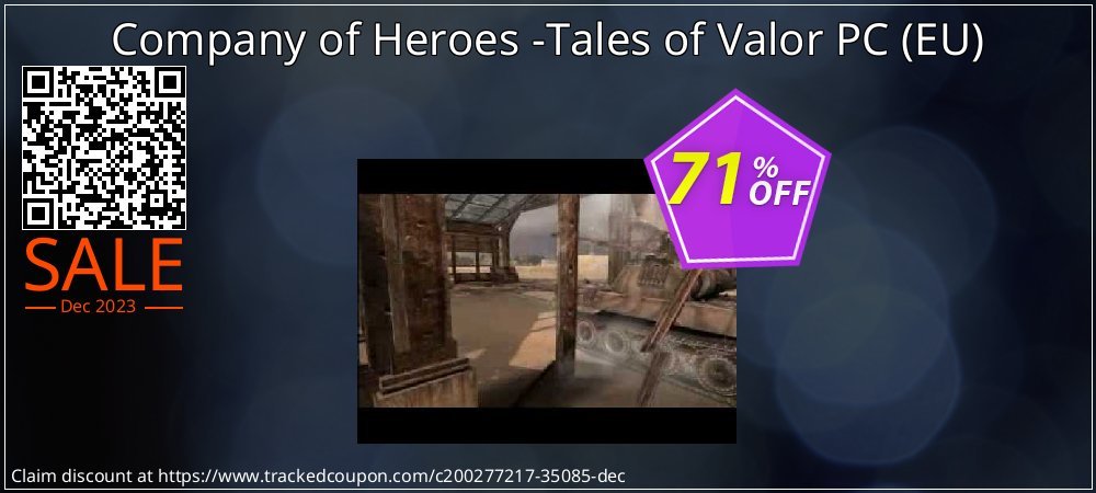 Company of Heroes -Tales of Valor PC - EU  coupon on World Milk Day promotions