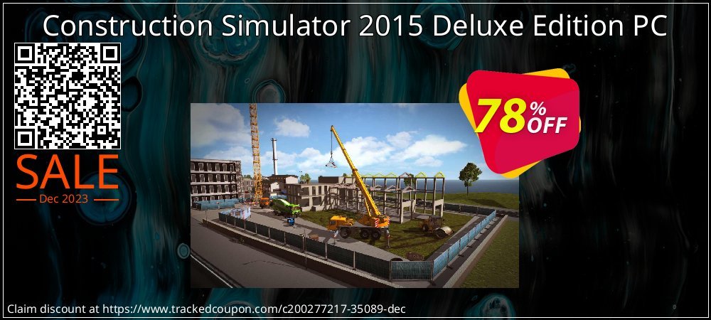 Construction Simulator 2015 Deluxe Edition PC coupon on Nude Day offering discount