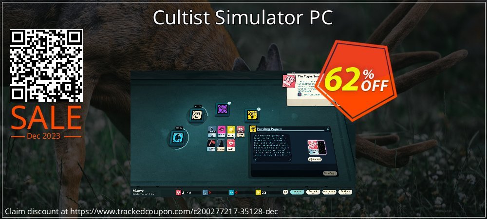 Cultist Simulator PC coupon on World Oceans Day super sale