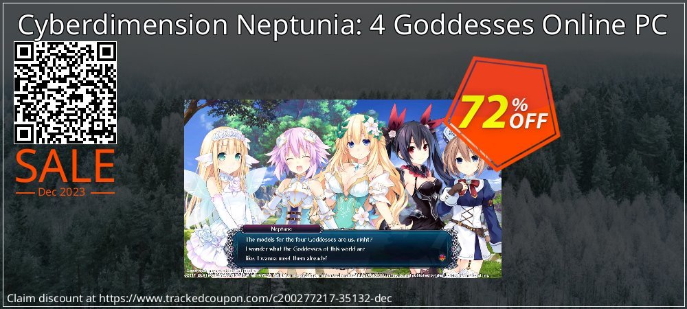 Cyberdimension Neptunia: 4 Goddesses Online PC coupon on Camera Day deals