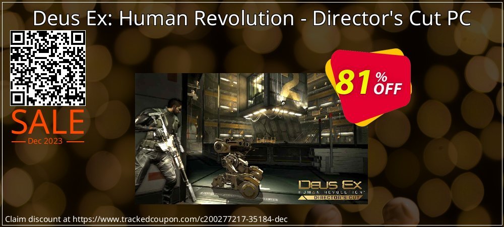 Deus Ex: Human Revolution - Director's Cut PC coupon on Camera Day promotions