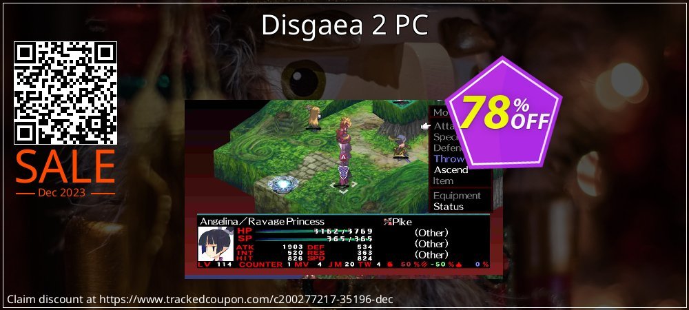 Disgaea 2 PC coupon on Universal Children's Day discounts