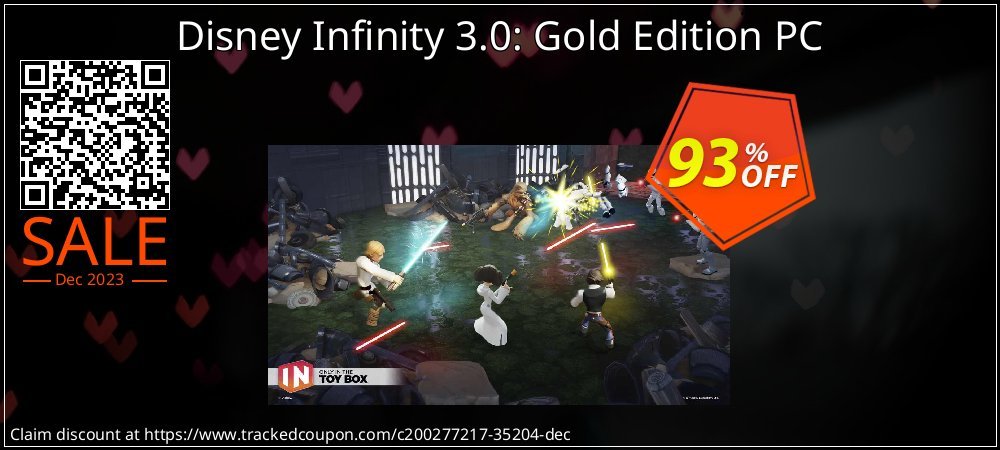 Disney Infinity 3.0: Gold Edition PC coupon on World Bicycle Day deals