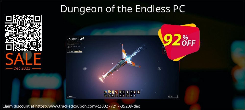 Dungeon of the Endless PC coupon on National Cheese Day sales