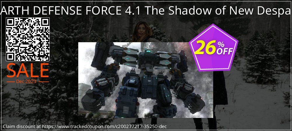 EARTH DEFENSE FORCE 4.1 The Shadow of New Despair coupon on Summer offer