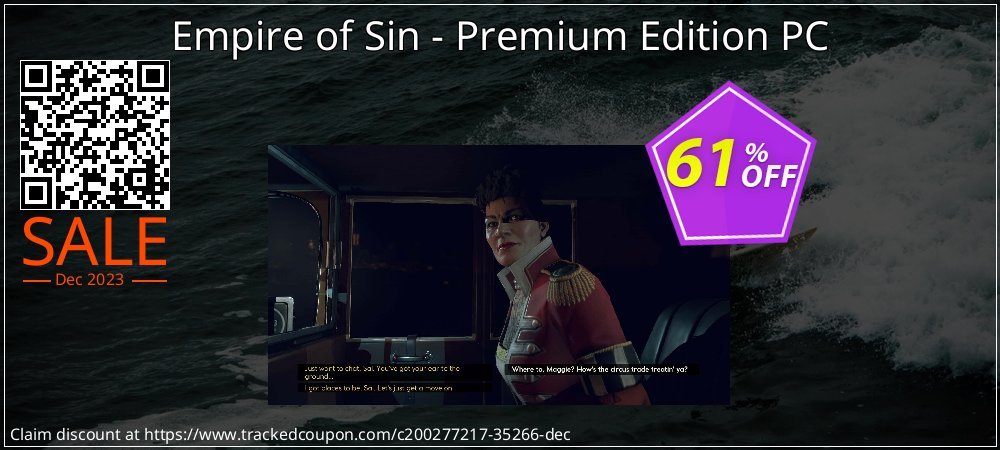 Empire of Sin - Premium Edition PC coupon on World Bicycle Day sales