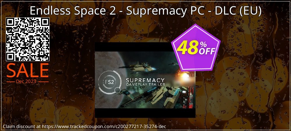 Endless Space 2 - Supremacy PC - DLC - EU  coupon on Hug Holiday promotions