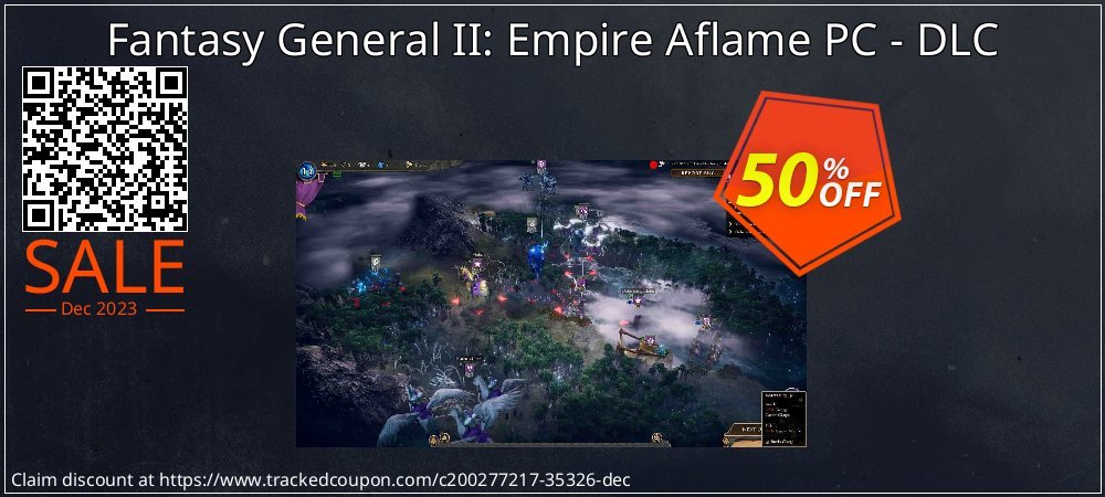 Fantasy General II: Empire Aflame PC - DLC coupon on Hug Holiday super sale