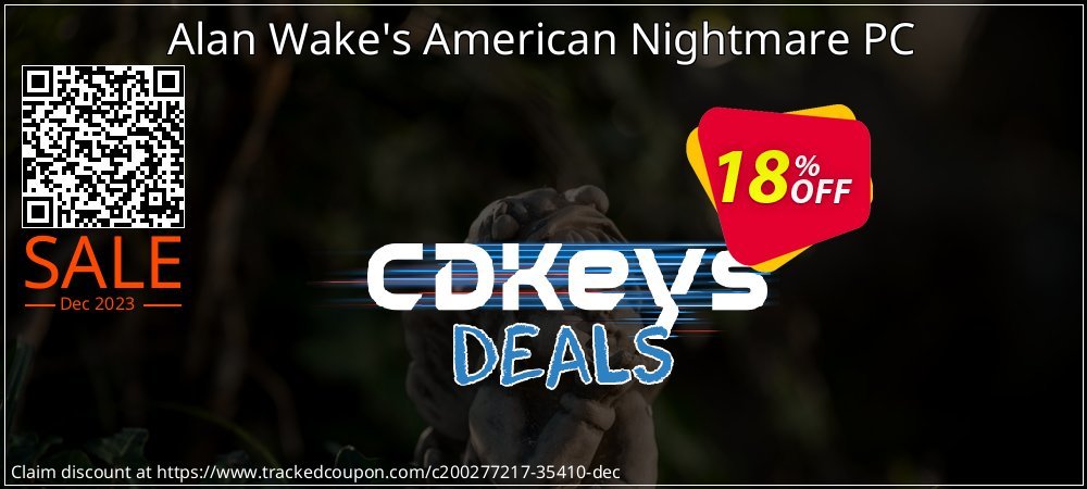 Alan Wake's American Nightmare PC coupon on World Milk Day sales