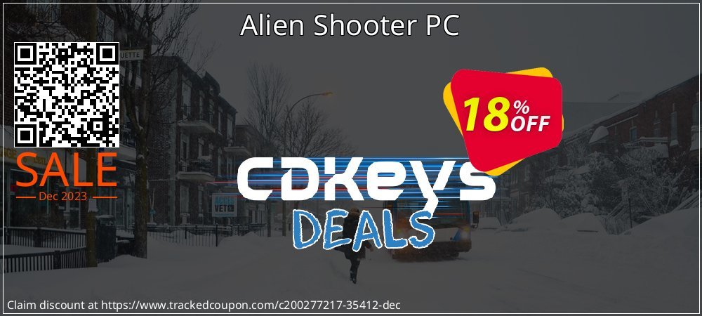 Alien Shooter PC coupon on World Bicycle Day offer