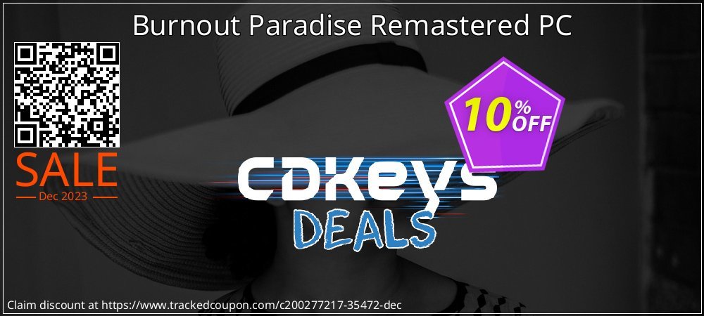 Burnout Paradise Remastered PC coupon on Father's Day promotions