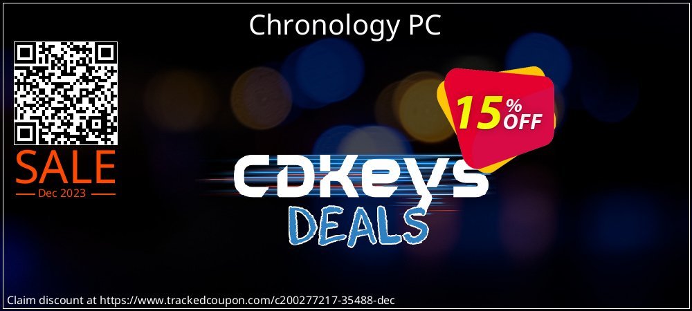 Chronology PC coupon on World UFO Day discounts