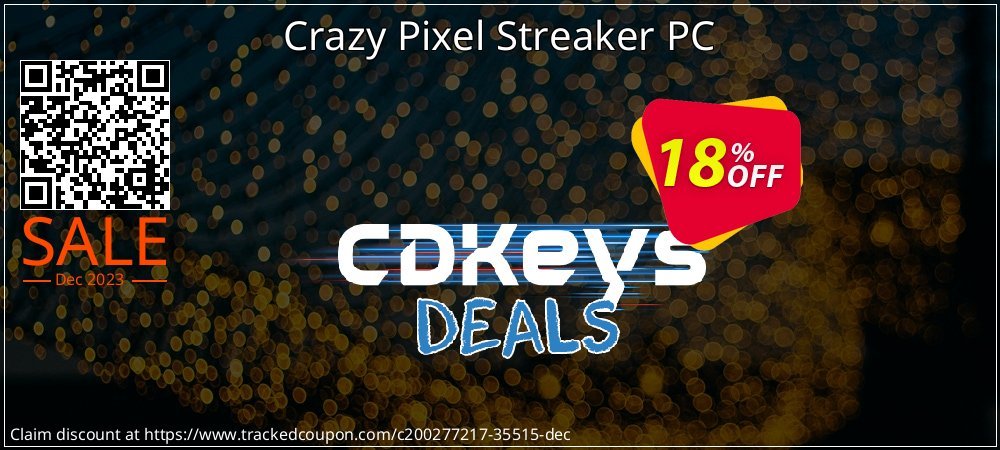 Crazy Pixel Streaker PC coupon on Egg Day super sale