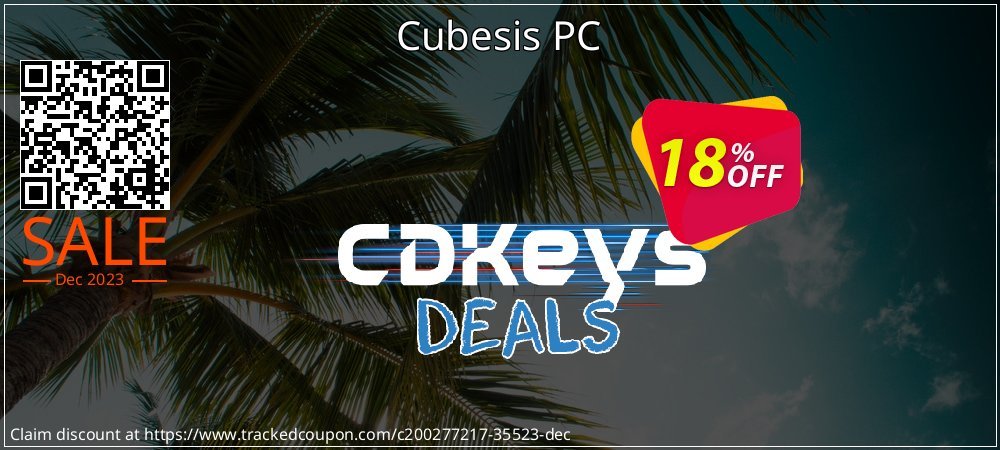 Cubesis PC coupon on Summer offering sales