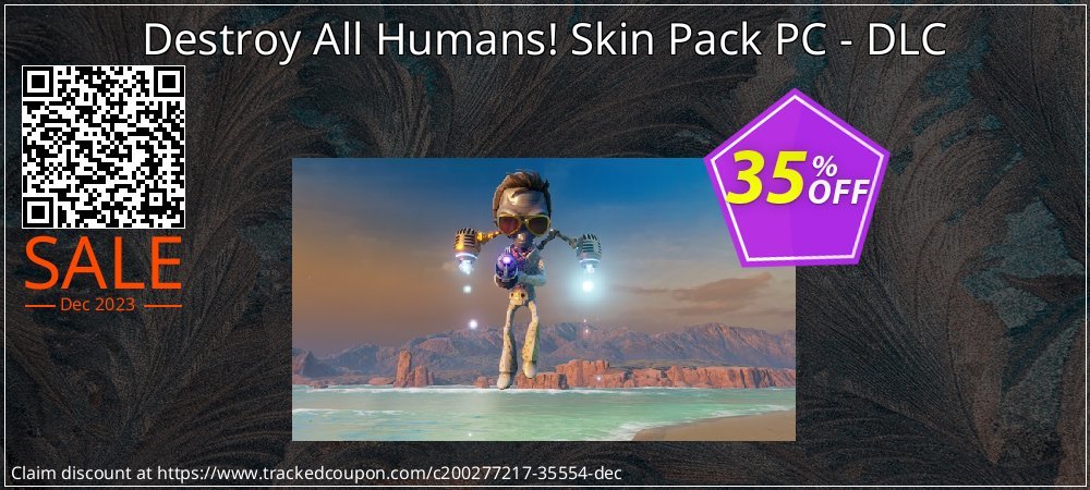 Destroy All Humans! Skin Pack PC - DLC coupon on Eid al-Adha deals