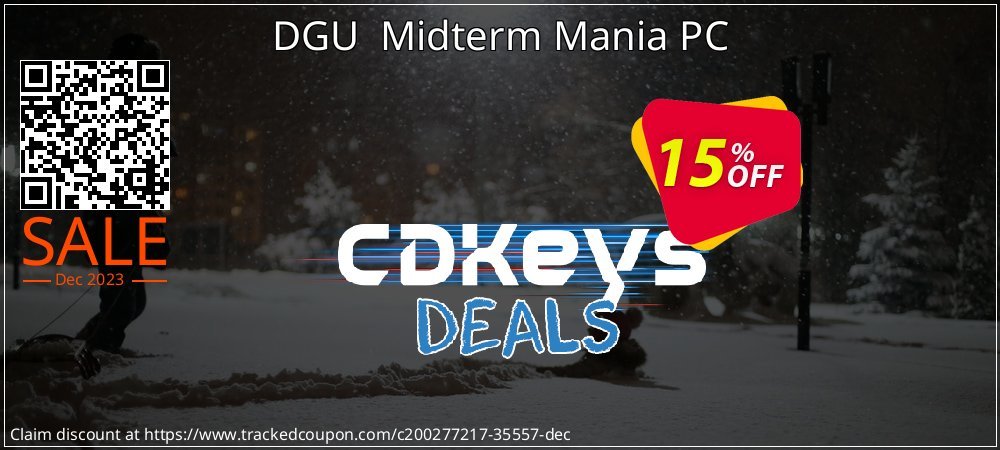 DGU  Midterm Mania PC coupon on Nude Day offering discount