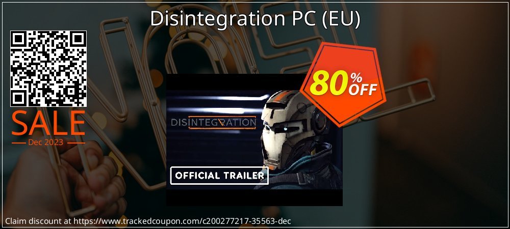 Disintegration PC - EU  coupon on American Independence Day deals